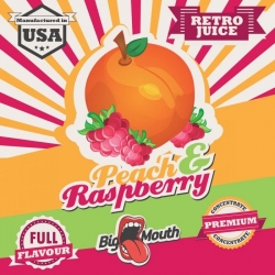 Příchuť Big Mouth RETRO Peach and Raspberry