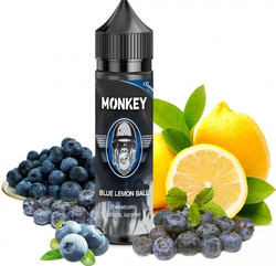 Monkey BLUE LEMON BALL - borůvky & citron - shake&vape 12ml