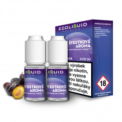 Liquid Ecoliquid Premium 2Pack Švestka