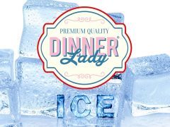 Příchuť Dinner Lady ICE Shake and Vape 20ml Strawberry Bikini Ice 