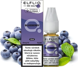 Liquid Elfliq Nic Salt 10ml Blueberry