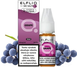Liquid Elfliq Nic Salt 10ml Grape