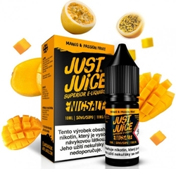Liquid Just Juice Salt 10ml Mango & Passion Fruit