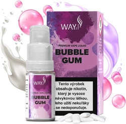 Liquid Way to Vape 10ml Bubble Gum