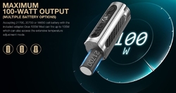 Lost Vape Grus 100W Grip Easy Kit SS-Carbon Fiber