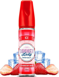 Příchuť Dinner Lady ICE Shake and Vape 20ml Strawberry Bikini Ice 
