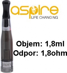 aSpire CE5 BVC Clearomizer 1,8ohm 1,8ml Black