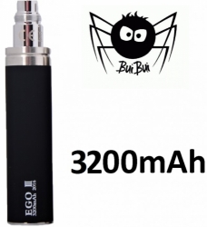 BuiBui GS eGo III baterie 3200mAh Black