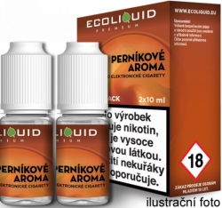 Liquid Ecoliquid Premium 2Pack Perníkový tabák  2x10ml (Gingerbread tobacco)