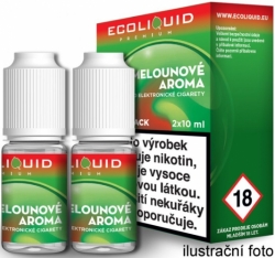 Liquid Ecoliquid Premium 2Pack Watermelon 2x10ml - 0mg (Vodní meloun)