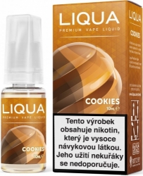 Liquid LIQUA CZ Elements Cookies 10ml-6mg (Sušenka)