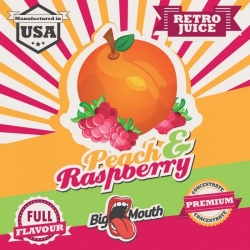 Příchuť Big Mouth RETRO - Peach and Raspberry