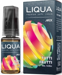 Liquid LIQUA CZ MIX Tutti Frutti 10ml-0mg