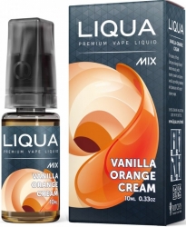 Liquid LIQUA CZ MIX Vanilla Orange Cream 10ml (pomerančový krém)