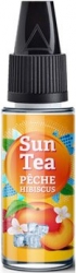 Příchuť Sun Tea 10ml Peche Hibiscus (ledový broskvový čaj s ibiškem)