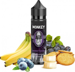 Příchuť MONKEY liquid Shake and Vape Monkey Cookie 12ml (sušenka, borůvka, banán)