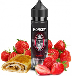 Příchuť MONKEY liquid Shake and Vape Red Muff 12ml (jahodový štrůdl)