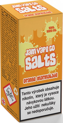 Liquid Juice Sauz SALT The Jam Vape Co Orange Marmalade 10ml