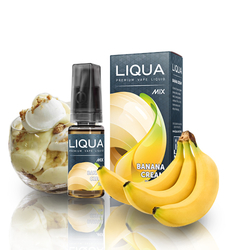 Liquid LIQUA MIX (High VG) Banana Cream 10ml (banánový krém)