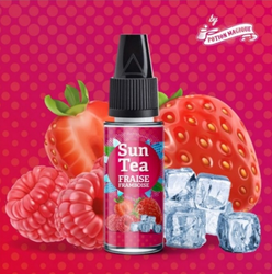Příchuť Sun Tea 10ml Fraise Framboise (jahodový čaj s malinou a jahodou)