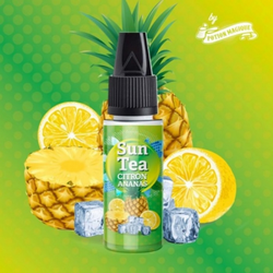 Příchuť Sun Tea 10ml Citron Ananas (ledový citrónový čaj s ananasem)