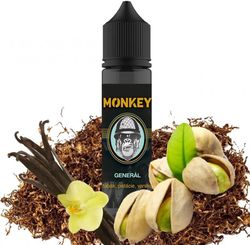 Příchuť MONKEY liquid Shake and Vape Generál 12ml (tabák, pistácie, vanilky)