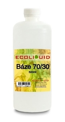 Ecoliquid beznikotinová báze 70VG/30PG 