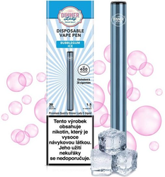 Dinner Lady Vape Pen elektronická cigareta Bubblegum Ice 20mg (žvýkačka)