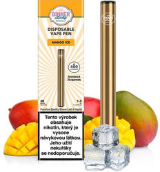 Dinner Lady Vape Pen elektronická cigareta Mango Ice 20mg (ledové mango)