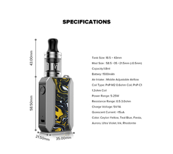 VooPoo Drag Baby Trio Kit 1500mAh