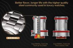 Uwell Crown 4 Dual žhavící hlava 