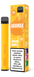 Aramax Bar 700 elektronická cigareta 20mg Banana Mama 