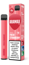 Aramax Bar 700 elektronická cigareta 20mg Fresh Strawberry 
