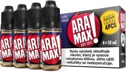 Liquid ARAMAX 4Pack Klasický tabák (4x10ml)  - CLASSIC TOBACCO