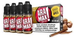 Liquid ARAMAX 4Pack Doutníkový tabák  (4x10ml)  - CIGAR TOBACCO