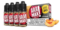 Liquid ARAMAX 4Pack Broskev  (4x10ml)  - MAX PEACH
