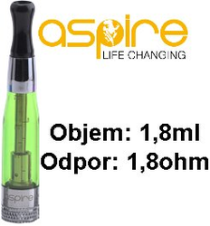 aSpire CE5 BVC Clearomizer 1,8ohm 1,8ml