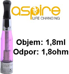 aSpire CE5 BVC Clearomizer 1,8ohm 1,8ml