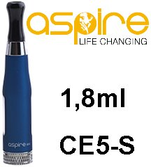 aSpire CE5-S BVC Clearomizer 1,8ohm 1,8ml