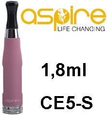 aSpire CE5-S BVC Clearomizer 1,8ohm 1,8ml