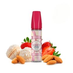 Příchuť Dinner Lady Deserts Shake and Vape Strawberry Macaroon