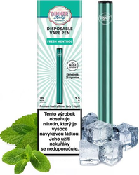 Dinner Lady Vape Pen elektronická cigareta Fresh Menthol 20mg (mentol)