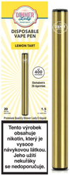 Dinner Lady Vape Pen elektronická cigareta Lemon Tart 20mg (citrónový koláč)