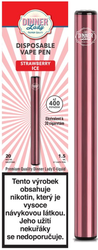 Dinner Lady Vape Pen elektronická cigareta Strawberry Ice 20mg (ledová jahoda)