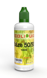 Ecoliquid beznikotinová báze 50VG/50PG