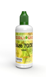 Ecoliquid beznikotinová báze 70VG/30PG 