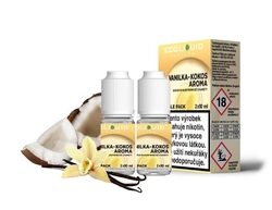 Liquid Ecoliquid Premium 2Pack Vanilka–Kokos 2x10ml ( Vanilla Coconut)