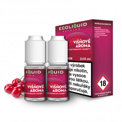 Liquid Ecoliquid Premium 2Pack VIŠEŇ 2x10ml (CHERRY)