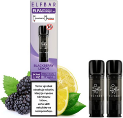 Elf Bar ELFA Pods cartridge 2Pack Blackberry Lemon