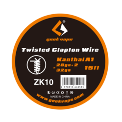 GeekVape Twisted Clapton Wire Kanthal A1 28ga 32ga